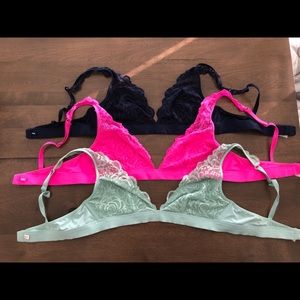PINK Victoria’s Secret bralettes